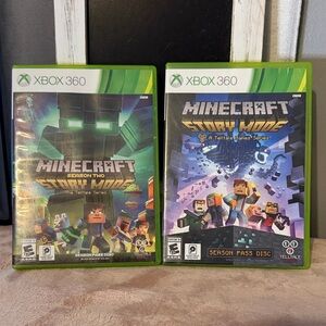 Xbox 360 Minecraft Story Mode Game Set - Green
